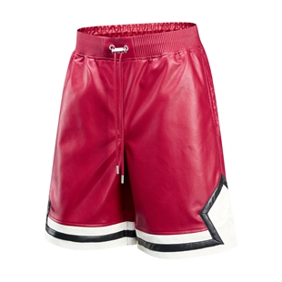 25新款Nike耐克短裤男夏季JORDAN宽松运动篮球皮质五分裤HV0078