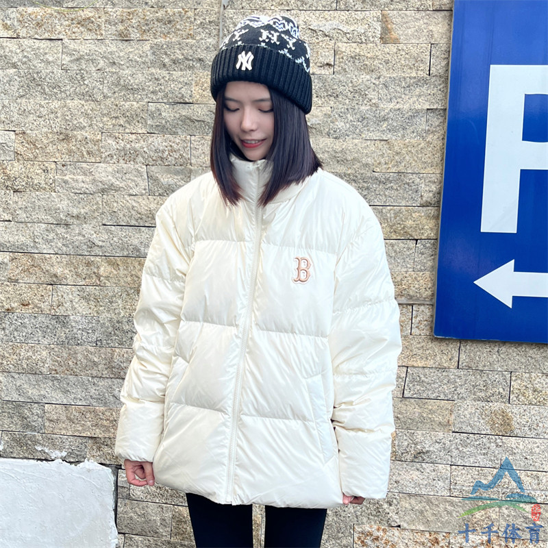 MLB情侣羽绒服24新款男女款NY刺绣立领运动保暖棉羽外套3ADJB2046,运动服/休闲服装,运动羽绒服,淘宝优惠券,粉丝福利购,淘宝优惠卷