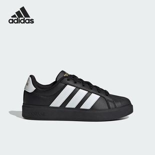 JS5053 Adidas阿迪达斯STREETTALK大童运动系带耐磨板鞋