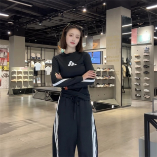 Adidas阿迪达斯ZNE女子运动速干透气长袖T恤KE4905/KE4906/KE4907