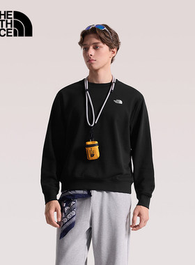 TheNorthFace北面男针织圆领新款户外舒适休闲透气长袖卫衣|8JKV