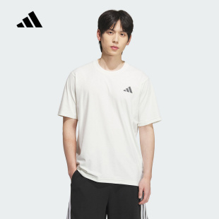 adidas阿迪达斯男士圆领速干健身休闲运动短袖T恤KB5162/KB5160