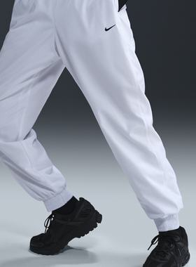 NIKE耐克女子防晒中腰宽松休闲长裤25夏季新款梭织运动裤FV7661