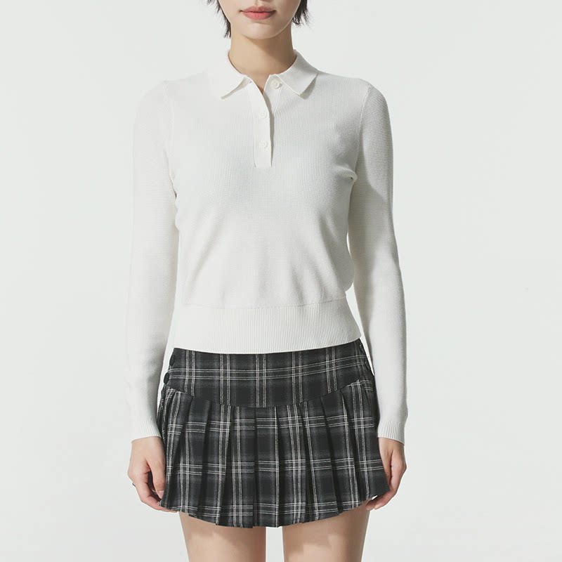 UA安德玛长袖T恤女士POLO衫健身训练休闲运动套头衫打底衫6005630