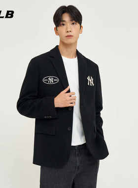 MLB男女NY小标男女宽松西服外套