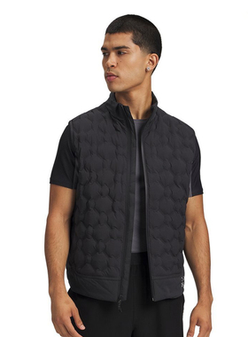 UA安德玛秋冬Halo男子800蓬轻质保暖休闲训练运动羽绒马甲6009295