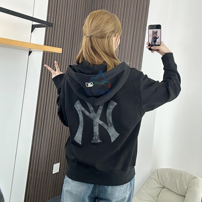 MLB外套男女NY大标卫衣休闲夹克