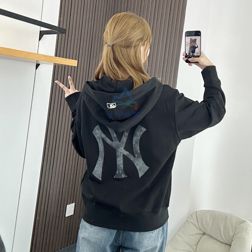 MLB外套男女NY大标卫衣休闲夹克