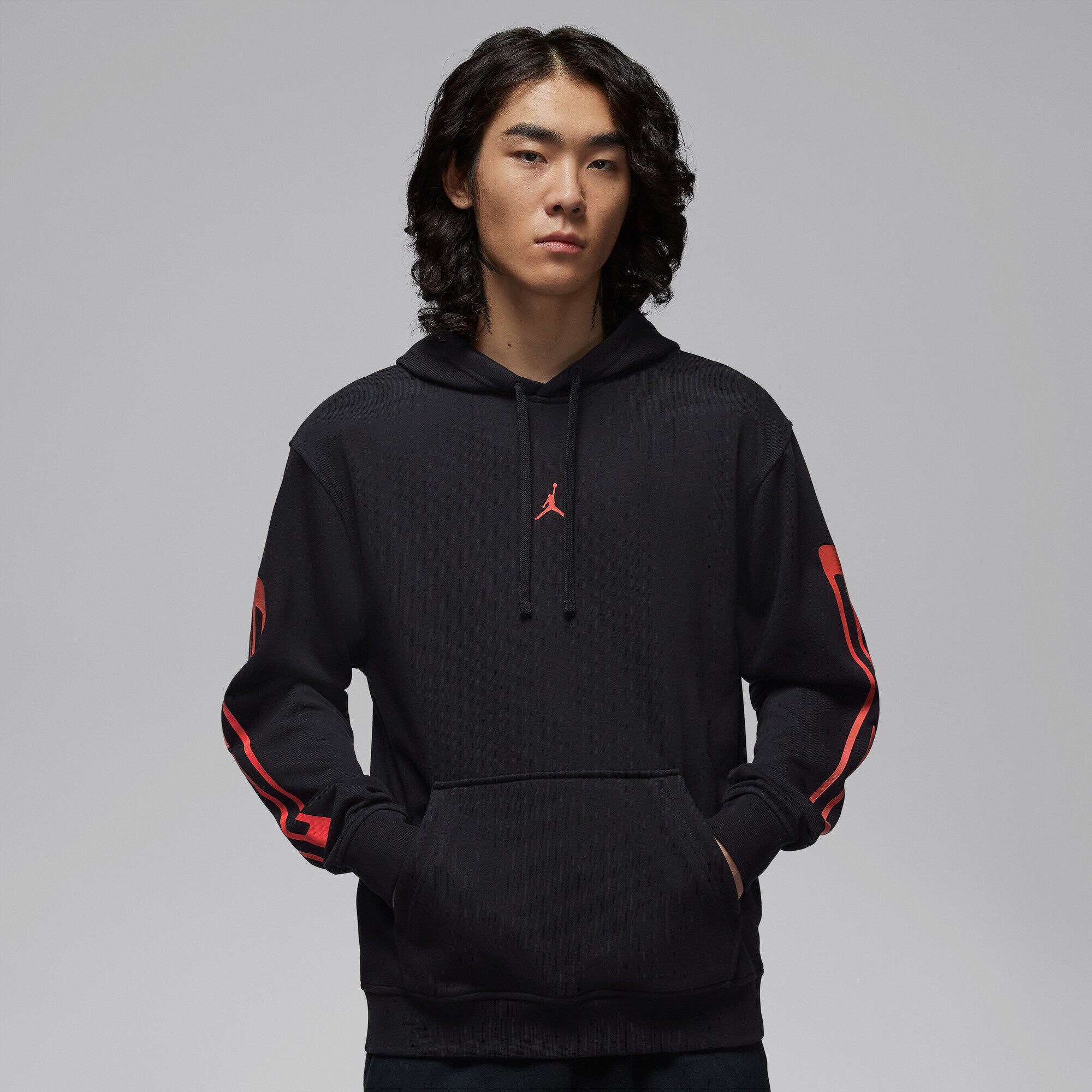 26春季新款JORDAN耐克乔丹DRI-FIT男子连帽衫健身套头卫衣IF0852