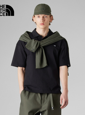 TheNorthFace北面UE户外男士春夏新款透气休闲POLO衫短袖T恤8BU1
