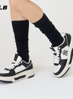 MLB男鞋女鞋2024春季新款运动鞋厚底板鞋休闲鞋学长鞋3ASXCLS4N