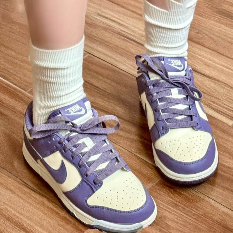 Nike耐克DUNK LOW女子运动鞋25春季新款低帮复古胶底板鞋FZ4349