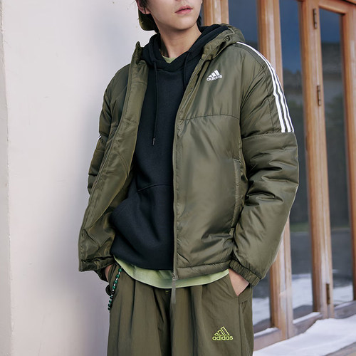 阿迪达斯Essentials男士保暖棉服
