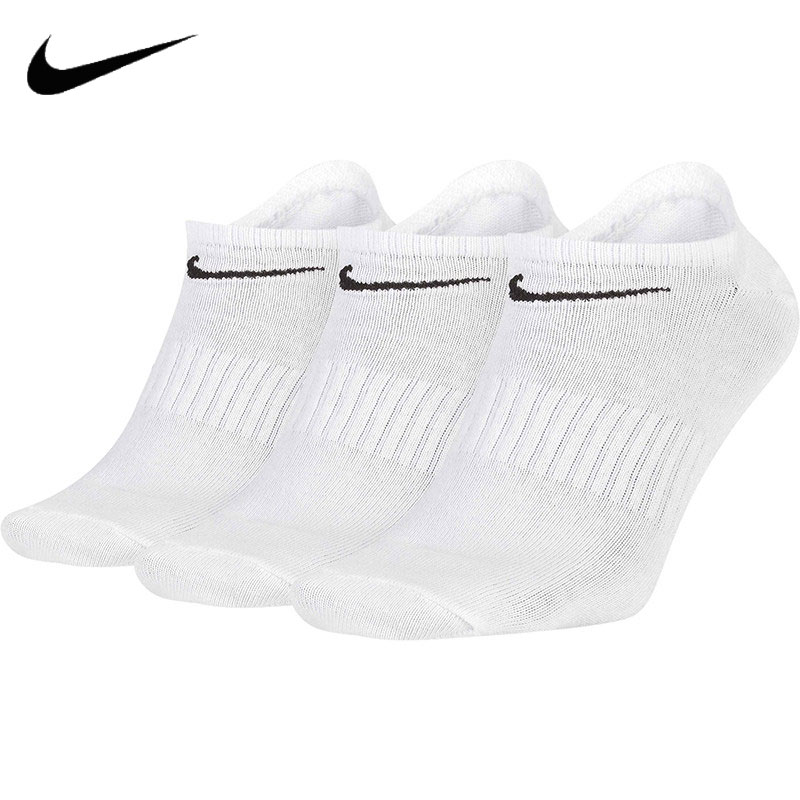 NIKE耐克运动袜休闲袜三双装短袜