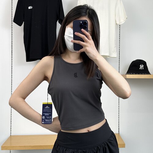 MLB女NY小标虞书欣同款凉感背心