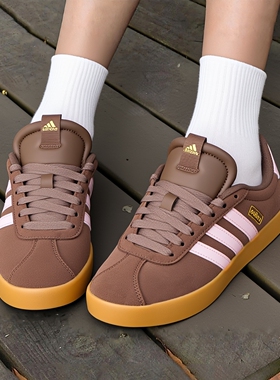 26新款adidas阿迪达斯T头鞋女VL COURT运动休闲德训板鞋 IH6516