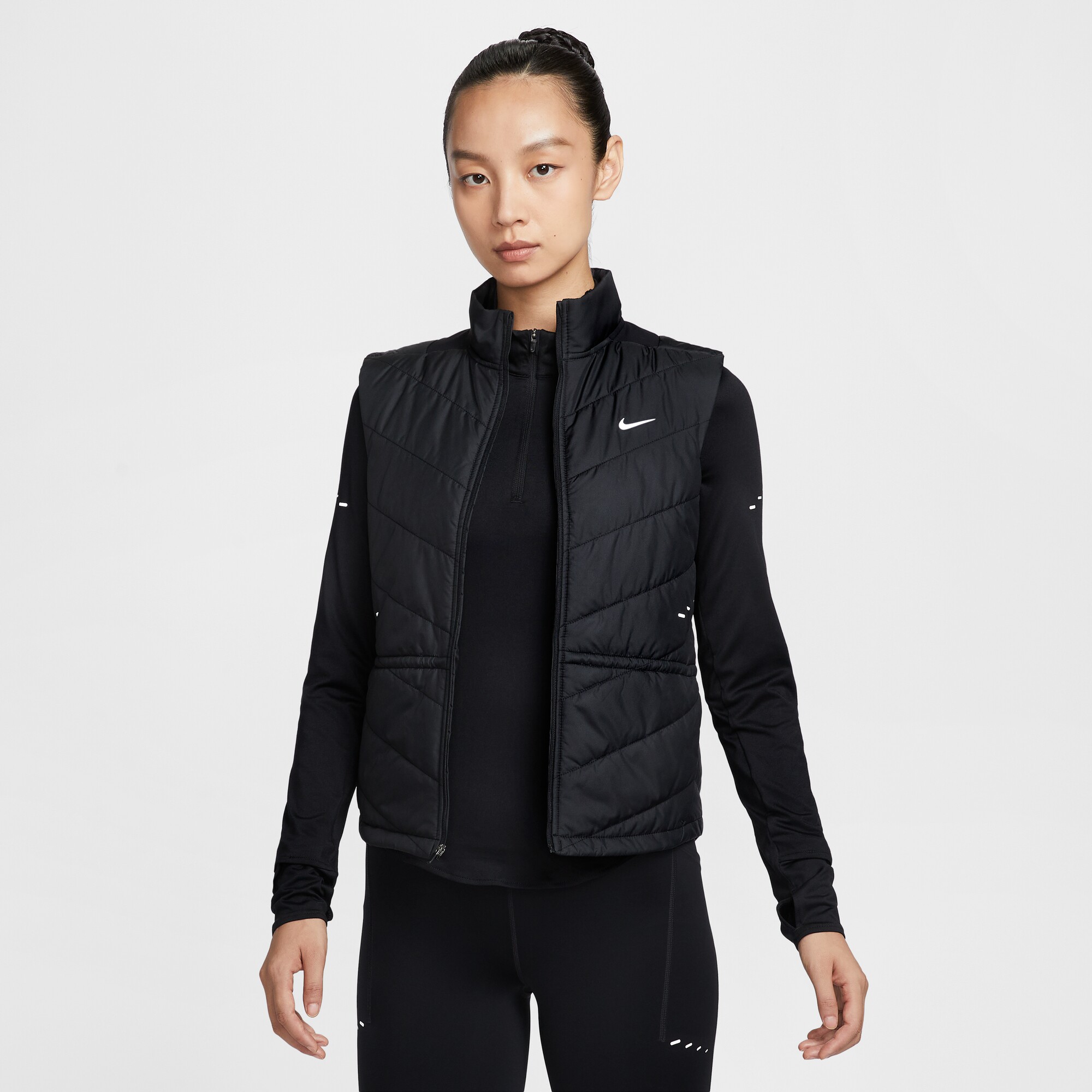 Nike耐克女子25冬季运动休闲跑步保暖棉服舒适透气马甲背心HV2656