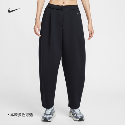 NIKE耐克女子针织休闲运动阔腿裤