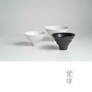 叶谭 桃山房白驹旋兮 乌衣品杯大碗杯盏一物一拍