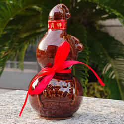 乌镇特产三白酒林家古镇52度白酒葫芦瓶250ml旅游伴手礼送礼佳品