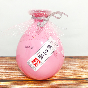 500ML桃花醉桃花酒桃花酿乌镇西塘特产女士低度酒蜜桃酒网红酒
