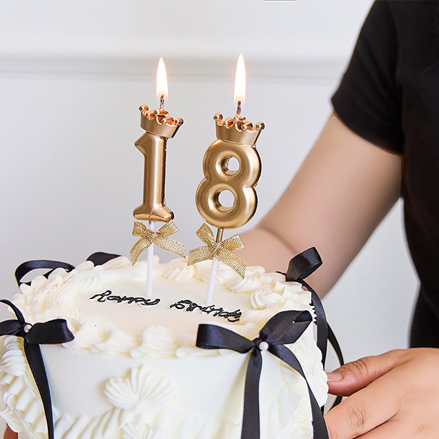 金色皇冠蝴蝶结数字周岁蜡烛蛋糕装饰插件生日派对甜品台烘焙生日,节庆用品/礼品,蜡烛,淘宝优惠券,粉丝福利购,淘宝优惠卷