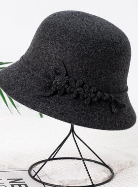 皮卡罗渔夫帽户外优雅女秋冬