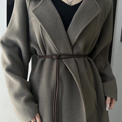 装饰百搭细腰带皮绳腰链