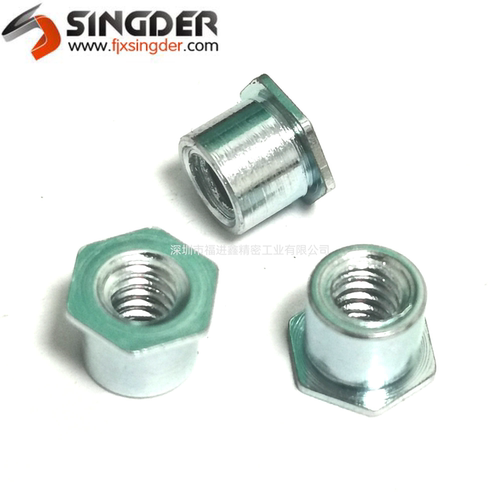 碳钢蓝锌 通孔螺母柱SO-632/-4/6/8/10/12/14/16/18/20/22公制