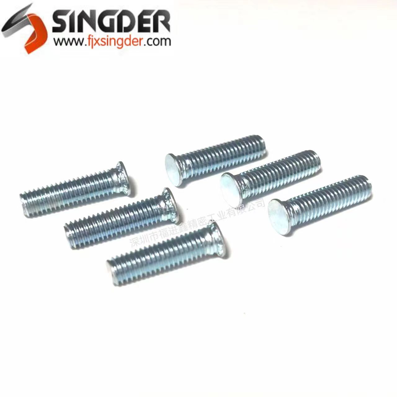 压铆螺钉 FH-440/632/832/032-8-10-12碳钢镀蓝锌
