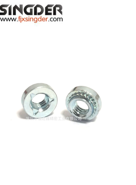 自锁螺母 SL-M3/M4/M5/M6/M8-1-2 环保镀锌 镀镍