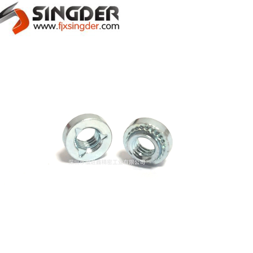 自锁螺母 SL-M3/M4/M5/M6/M8-1-2 环保镀锌 镀镍
