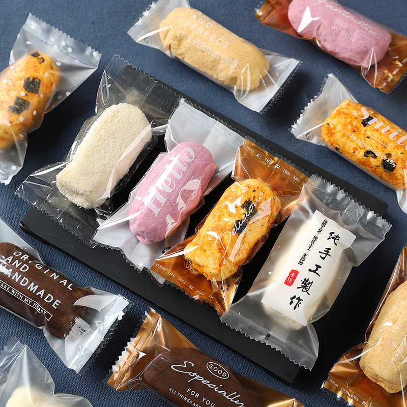 原创奶酥包装袋杏仁燕麦饼干图片