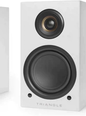 法国Triangle三角LN01A有源发烧蓝牙音箱内置唱放解码搭黑胶唱机