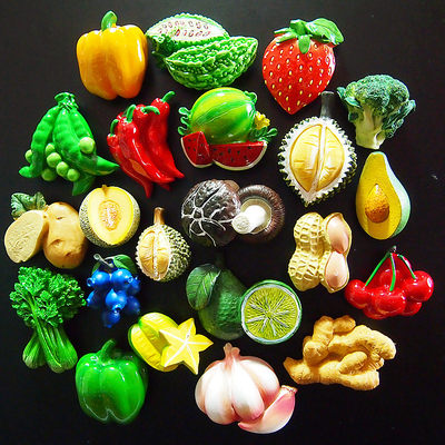 水果蔬菜榴莲冰箱贴家居装饰品