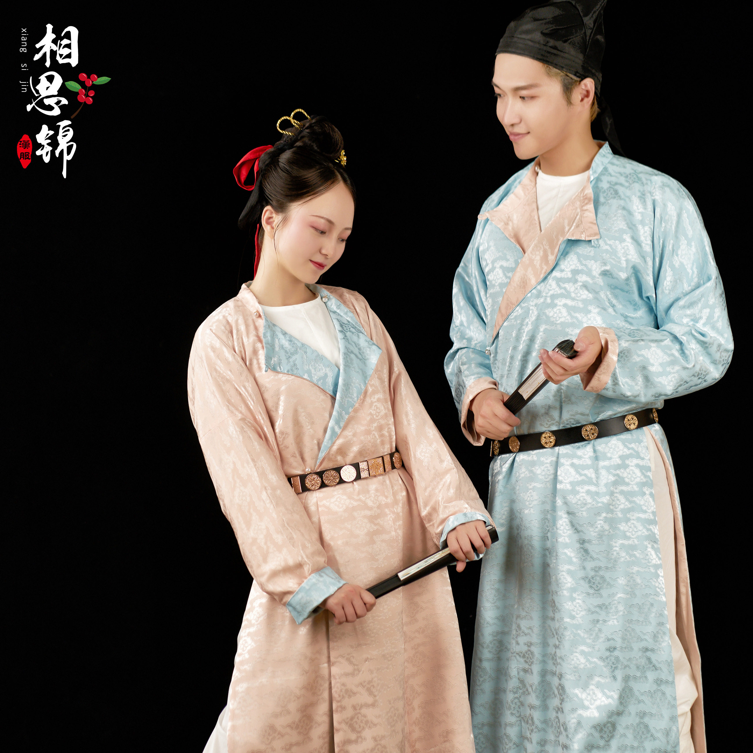 相思锦[春江花月夜]长安十二时辰唐制双面圆领袍汉服男女cp装定制|msdalam kategori Butik wanita / wanita, pakaian/pakaian kebangsaan/peringkat pakaian, pakaian kebangsaan/pakaian - dari Buy2taobao.com untuk memberikan perkhidmatan ejen Taobao profesional membeli