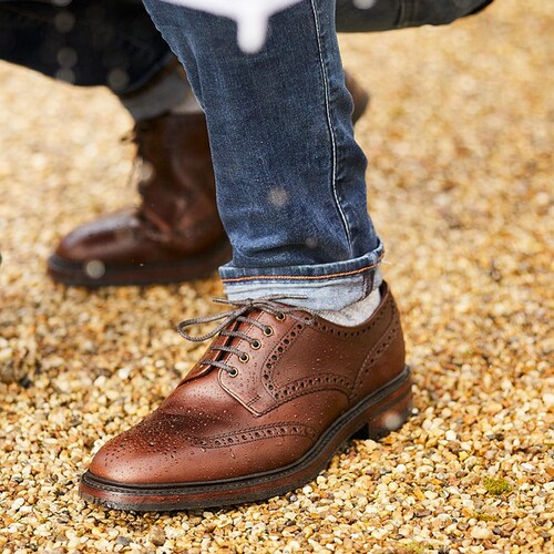 LOAKE 1880 Badminton_G 英国名鞋 男士手工固特异布洛克皮鞋 2色