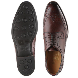 Calvay_F 布洛克德比手工鞋 英国名鞋 固特异经典 2色 男士 Barker
