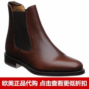 LOAKE Lenheim_F 英国名鞋 男士经典手工固特异光面切尔西靴 2色