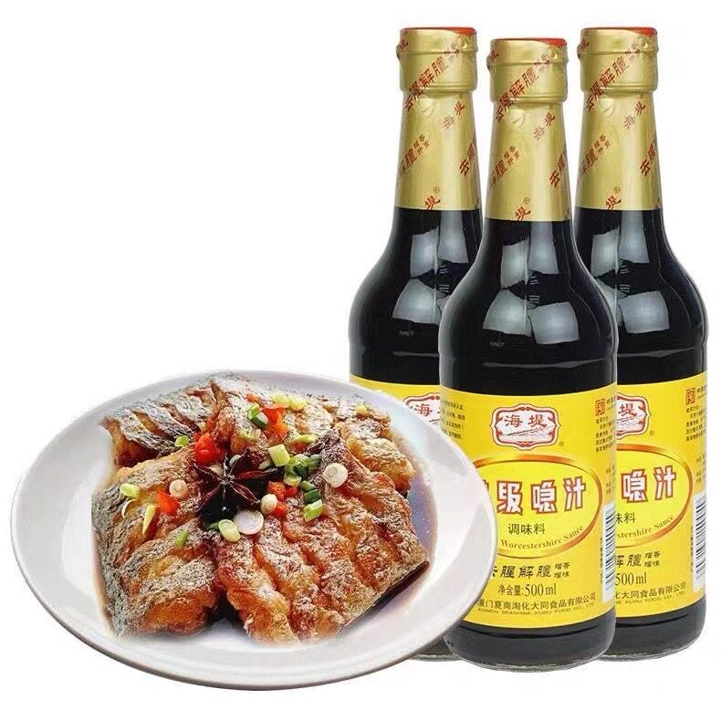 厦门特产海堤特级喼汁500ml急汁卤料海鲜调料特色调味提鲜去膻味
