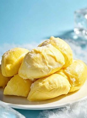 【王品】泰国冷冻金枕榴莲肉1袋/2袋装（900g/袋）