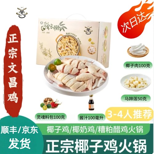 海南椰子鸡椰子水套餐母鸡汤