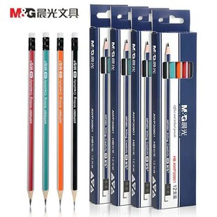 晨光 AWP30901文具三角抽条铅笔 HB铅笔三角形笔杆易卷削