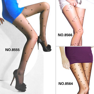 天姿8D超薄T裆无痕提花8557连裤 包邮 袜8564丝袜子8566 14双 拼7