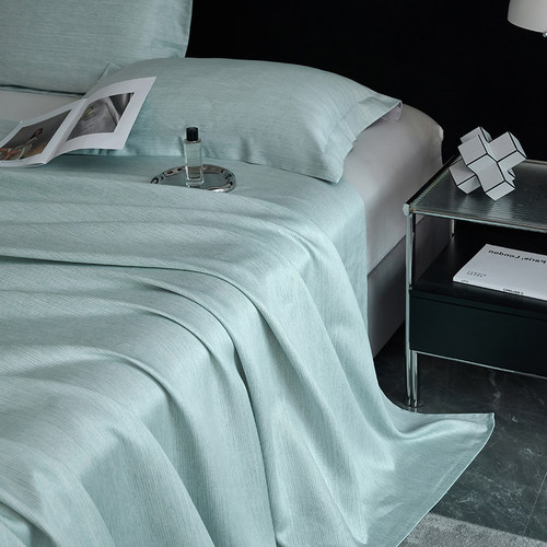 夏季竹语天丝软凉席三件套冰丝