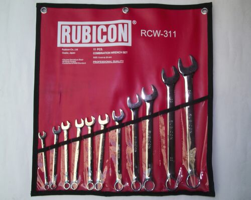 进口日本罗宾汉RUBICON 11件8-24mm梅开两用扳手套装 RCW-311