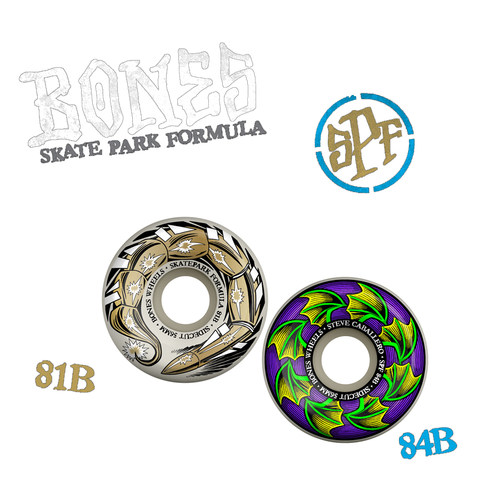 BONES SPF 84B大牌进口正品滑板轮子滑板场碗池专用104A HSOC滑板