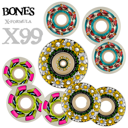 BONES X-Formula 99A 美产进口正品高端高弹大牌滑板轮全能轮HSOC