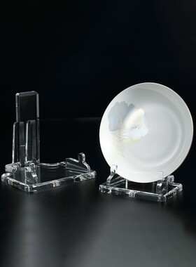 展示架碗碟餐盘摆件工艺品瓷盘架