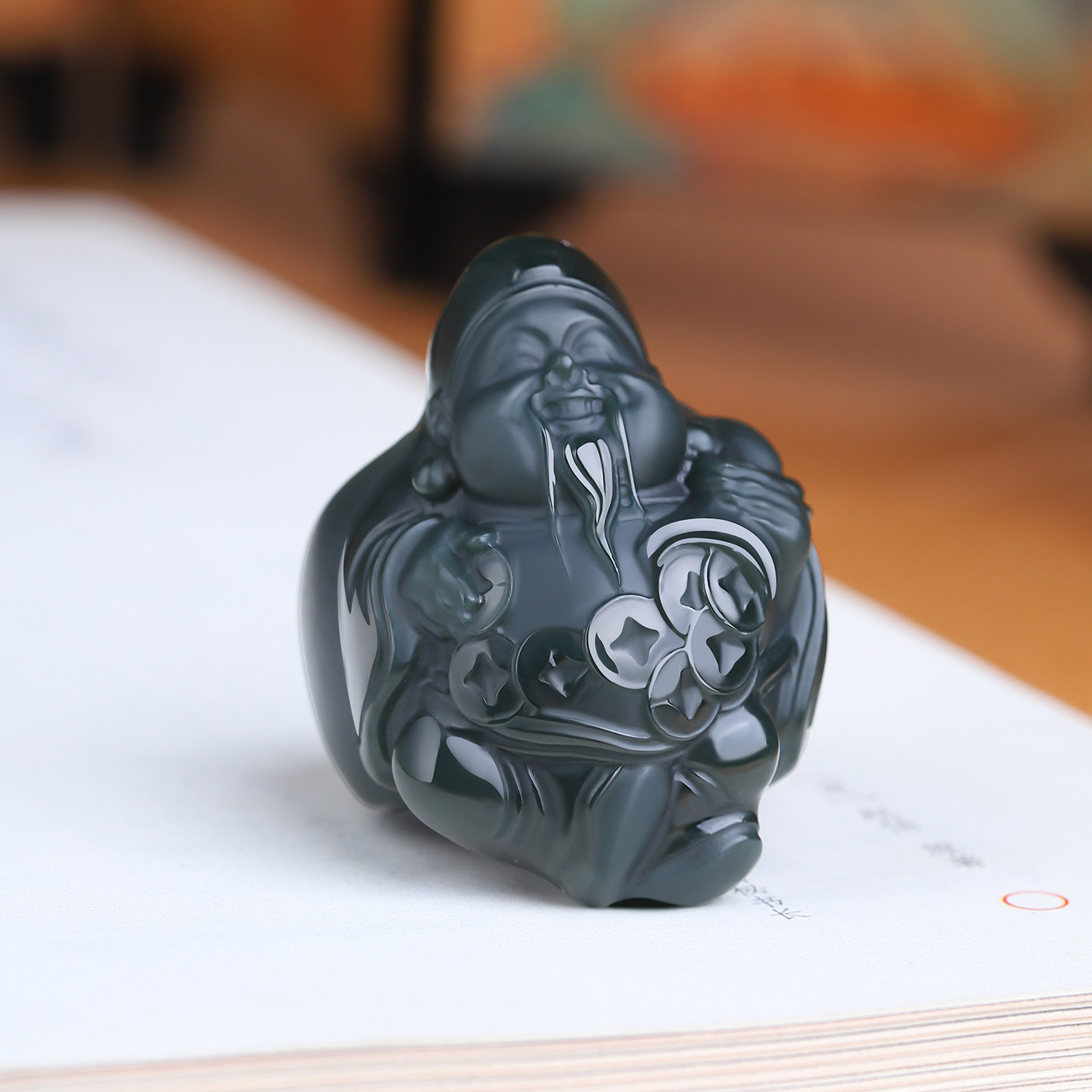 新疆和田玉细料财神玉扳指男女玉石指环财神玉器戒指天然青玉带证,珠宝/钻石/翡翠,手饰,淘宝优惠券,粉丝福利购,淘宝优惠卷